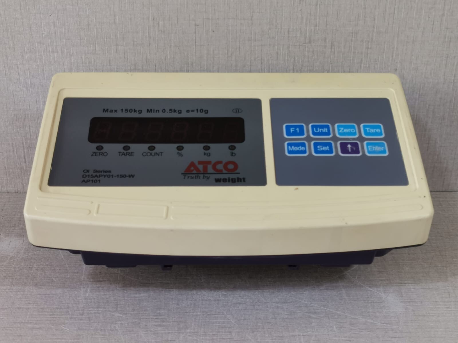 ATCO D15APY01-150-W ATCO D15APY01-150-W Electronic Flatform Scale - Max. 150kg - Min. 0.5kg 4