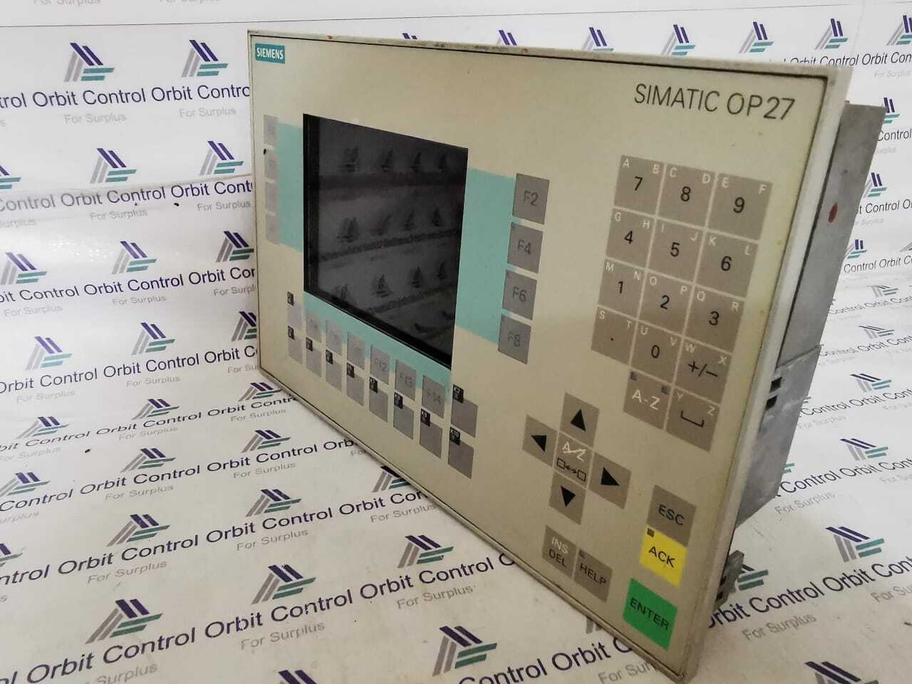 Siemens 6AV3627-AJK00-0AX0 SIEMENS SIMATIC OP27 6AV3627-AJK00-0AX0 8