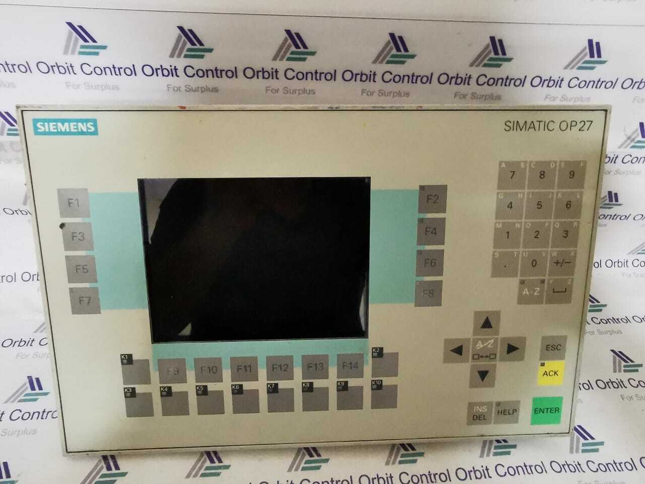 SIEMENS SIMATIC OP27 6AV3627-AJK00-0AX0