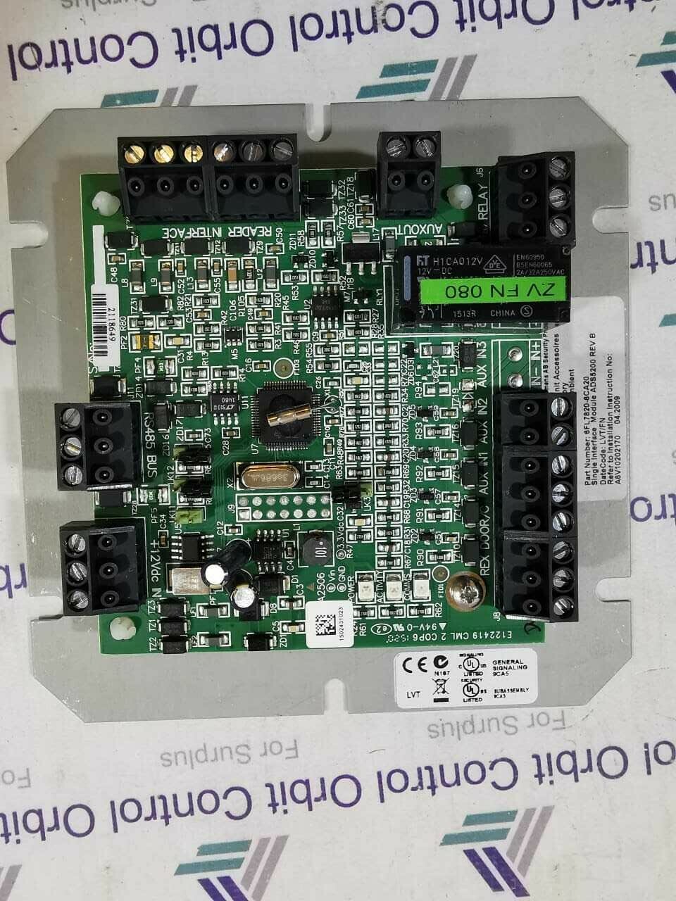 Siemens 6FL7820-8CA20 Siemens 6FL7820-8CA20 Single Interface Module ADS5200 Rev.B 2