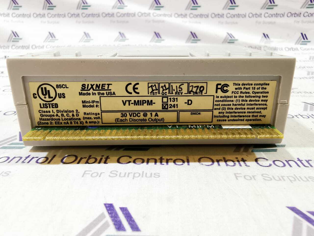 SIXNET VT-MIPM-2 SIXNET VT-MIPM-2 Series VersaTrak Processor Controller 5