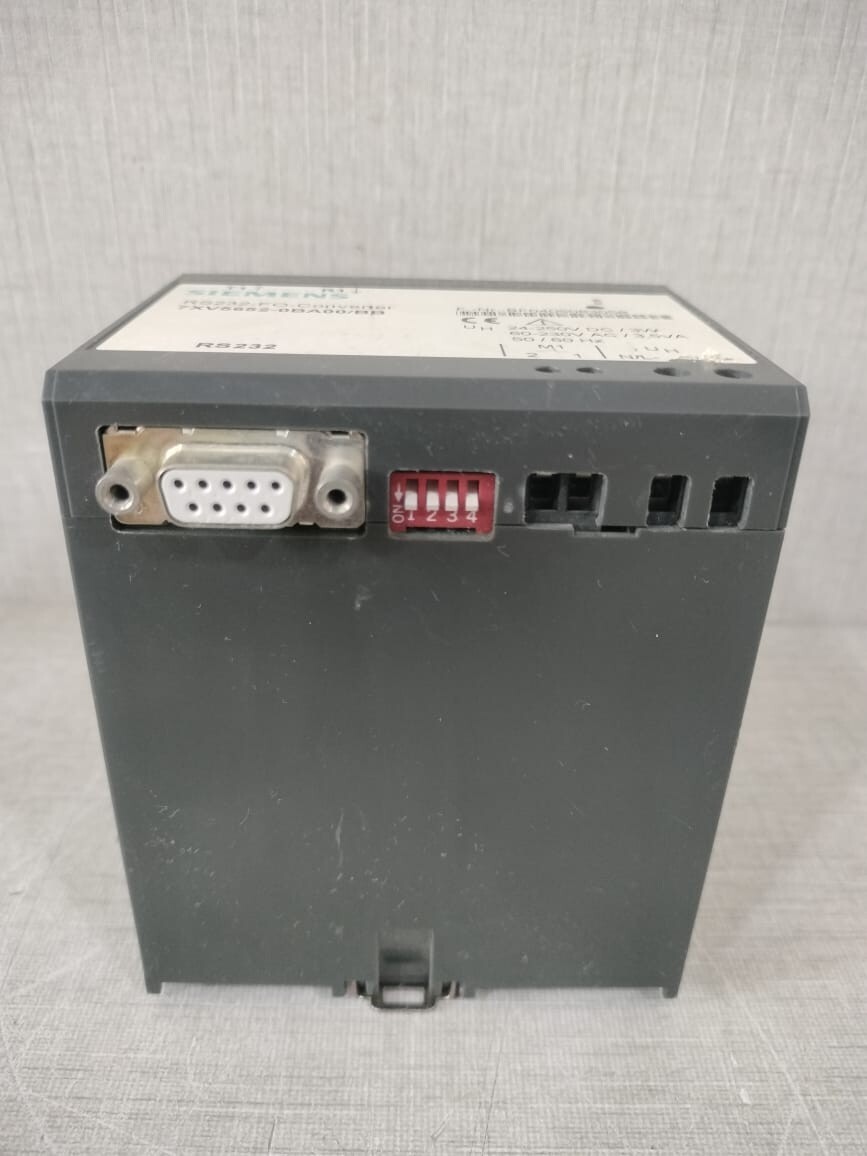 Siemens 7XV5652-0BA00/BB SIEMENS RS232-FO-CONVERTER 7XV5652-0BA00/BB 24-250V 6