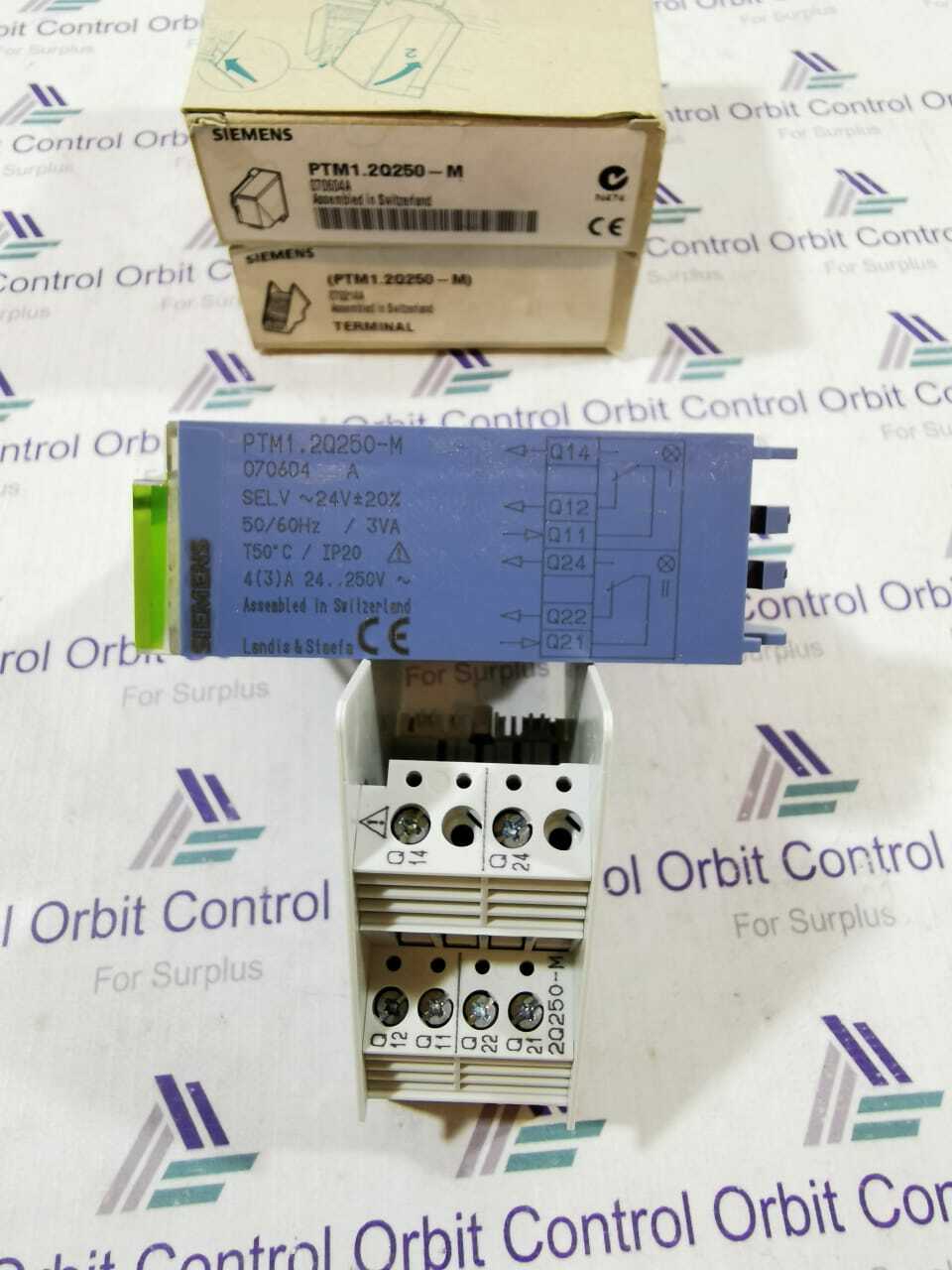 Siemens PTM1.2Q250-M SIEMENS PTM1.2Q250-M / 070604A TERMINAL 070411A 2