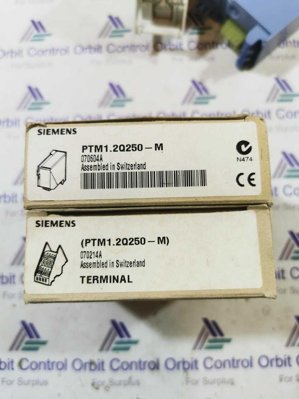 Siemens PTM1.2Q250-M SIEMENS PTM1.2Q250-M / 070604A TERMINAL 070411A 4