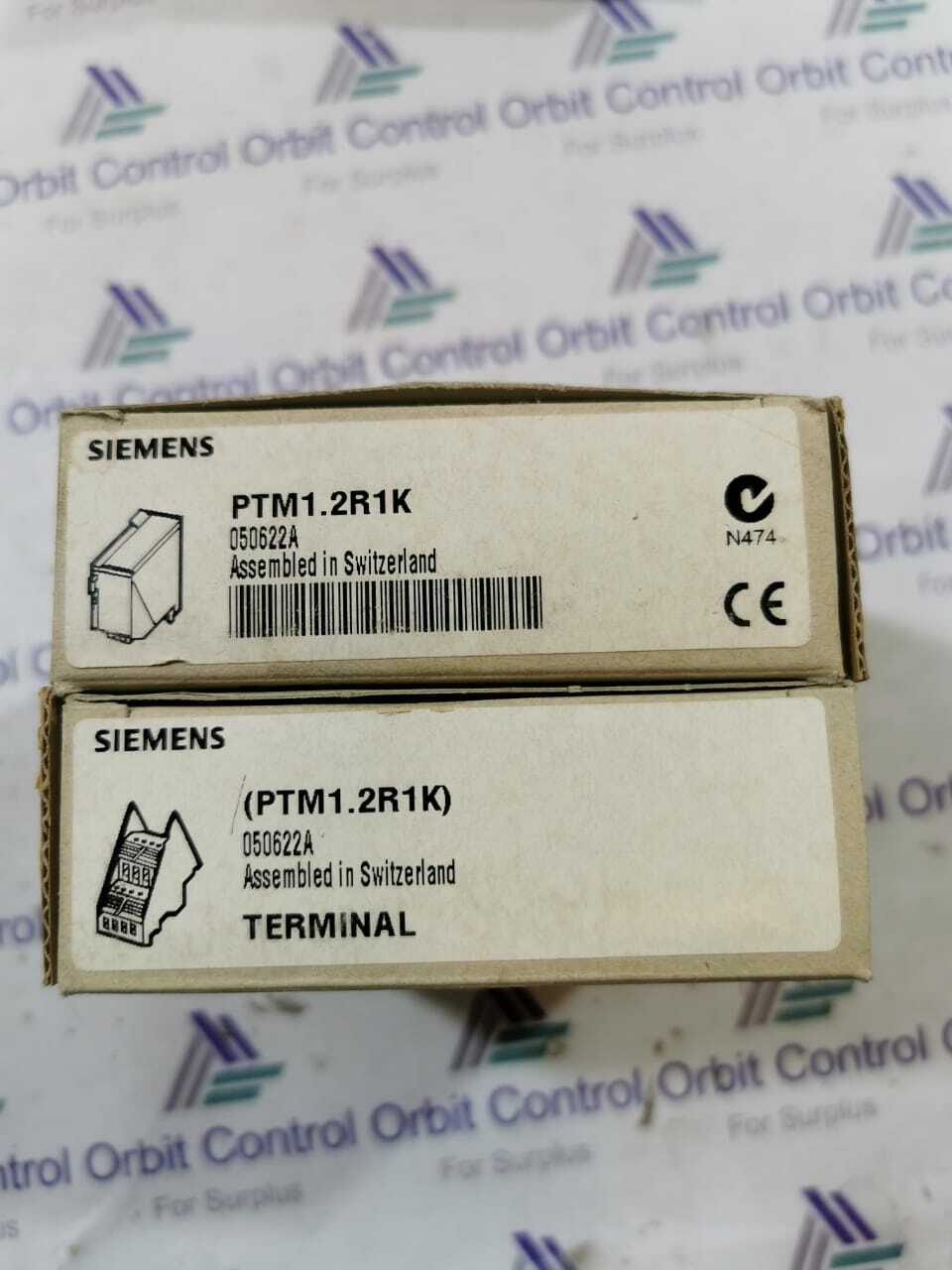 Siemens PTM1.2R1K SIEMENS PTM1.2R1K / 050622A TERMINAL 050622A 2