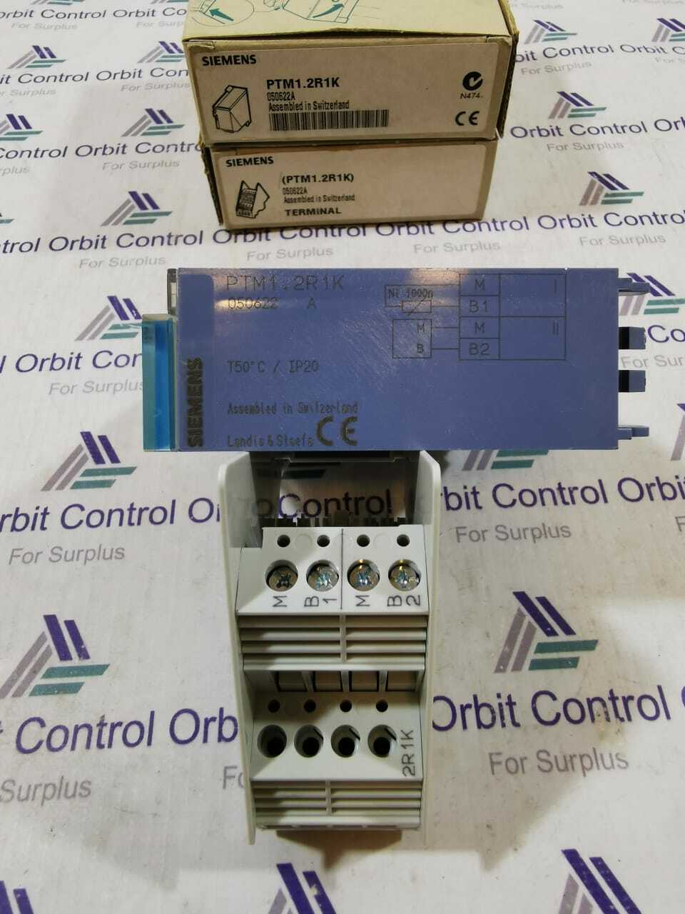 Siemens PTM1.2R1K SIEMENS PTM1.2R1K / 050622A TERMINAL 050622A 3
