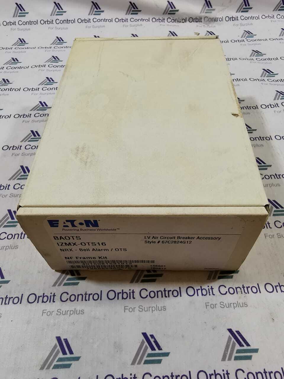 EATON BAOTS IZMX-OTS16 EATON BAOTS IZMX-OTS16 / NRX- Bell Alarm NF Frame kit 7