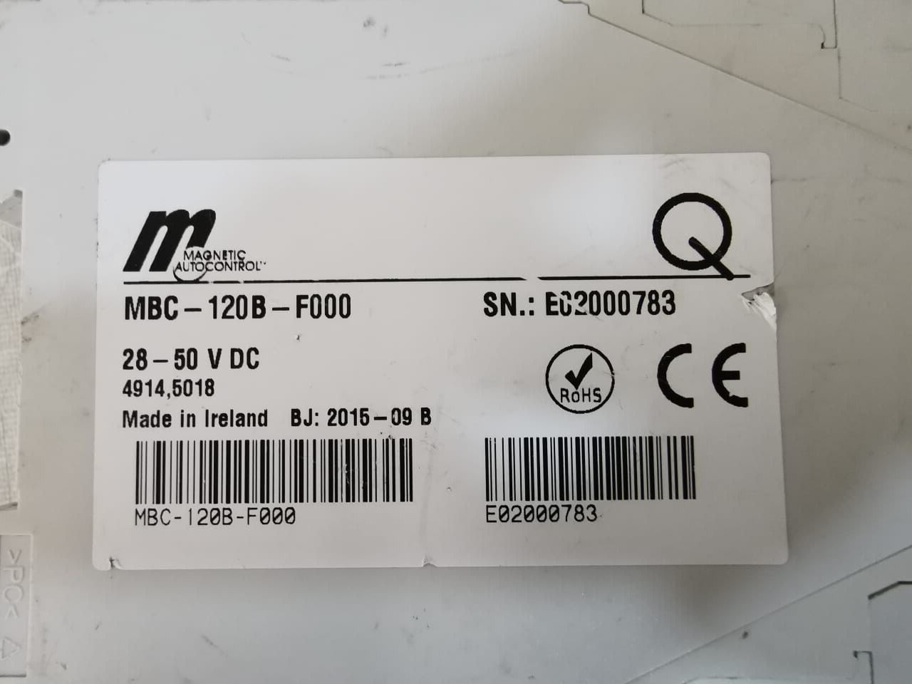 Magnetic Autocontrol MBC-120B-F000 Magnetic Autocontrol MBC-120B-F000 / MBC-120 Controller 2