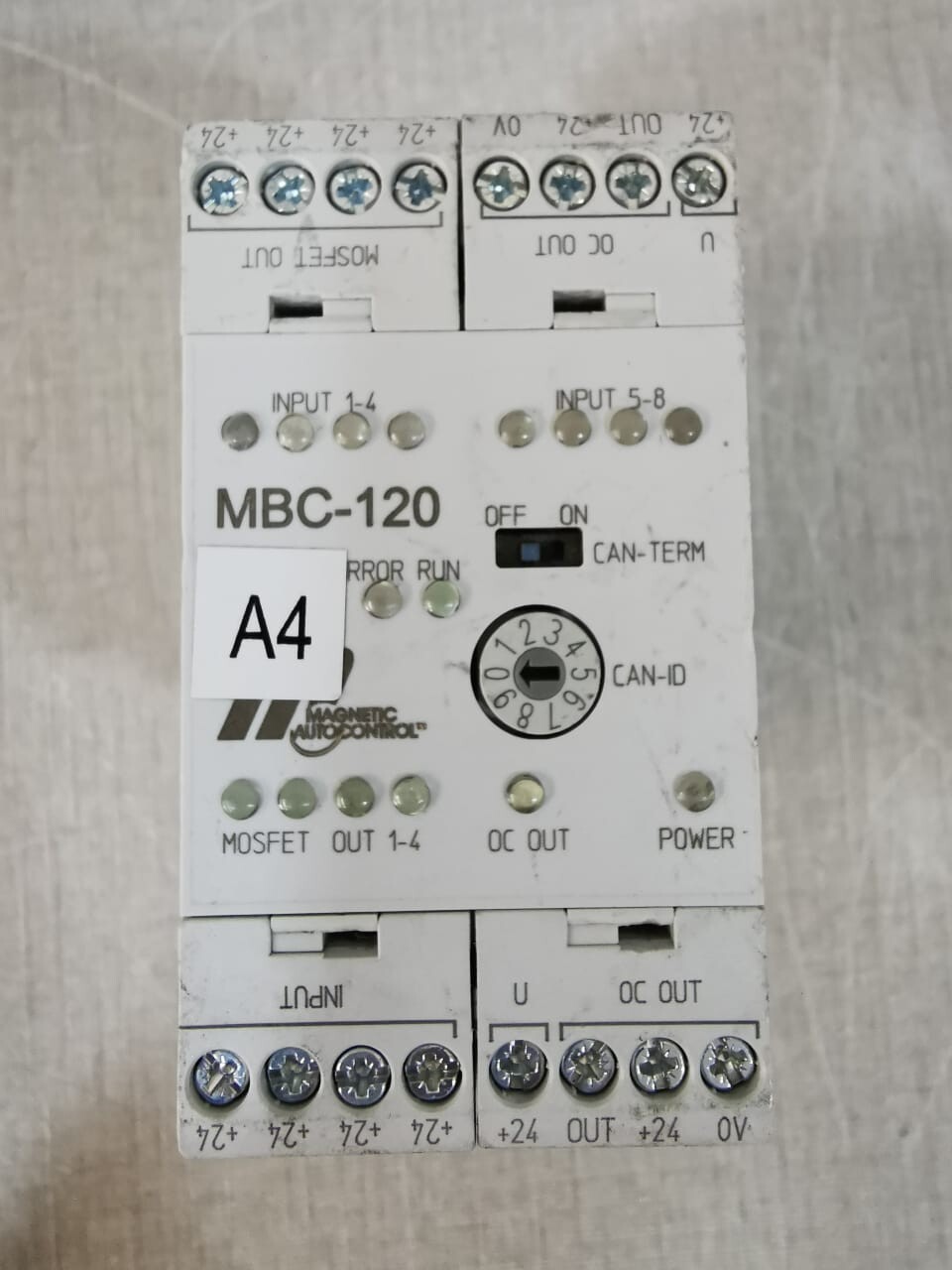 Magnetic Autocontrol MBC-120B-F000 Magnetic Autocontrol MBC-120B-F000 / MBC-120 Controller 3