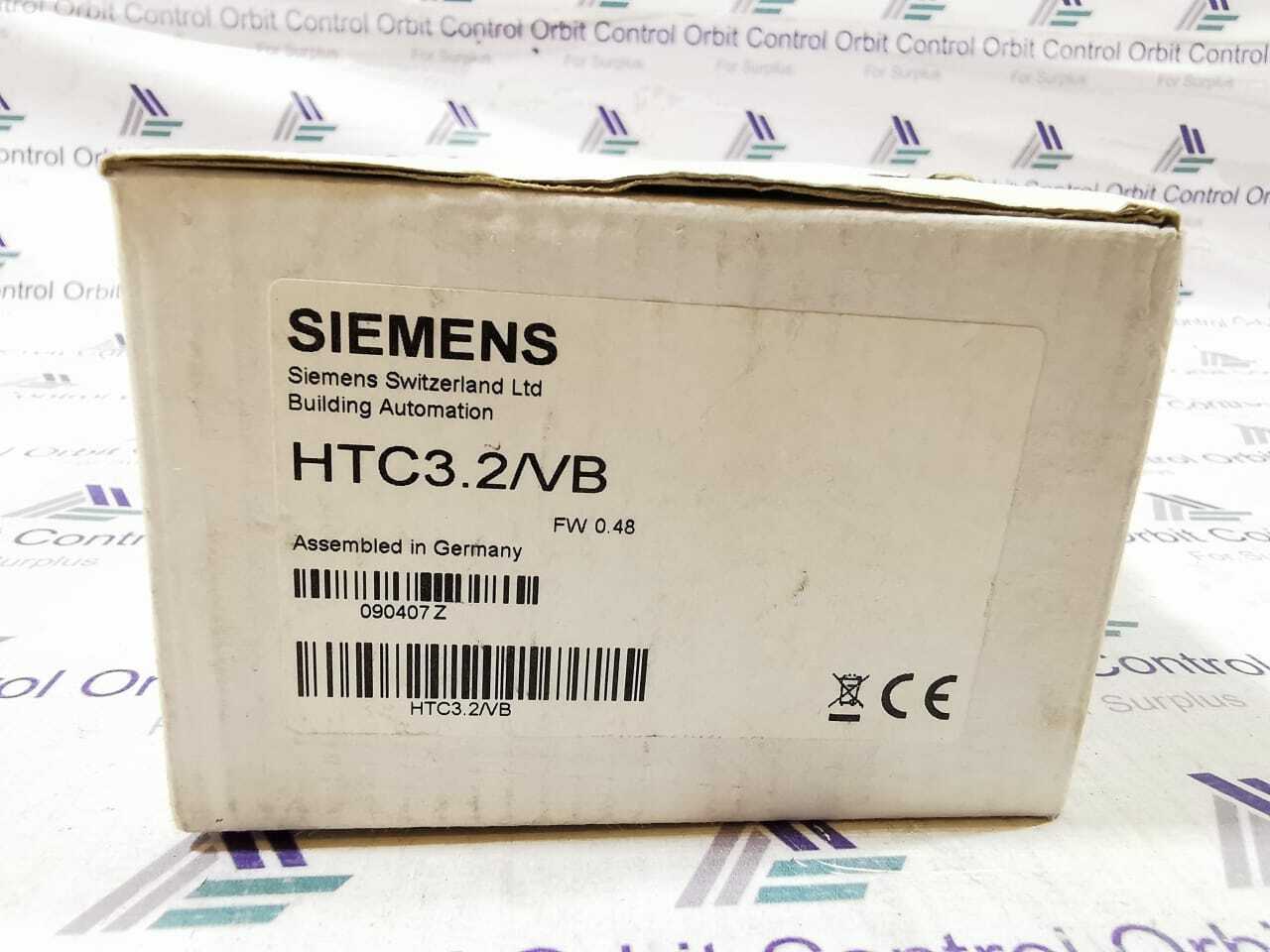 Siemens HTC3.2/VB SIEMENS HTC3.2/VB BUILDING AUTOMATION 2
