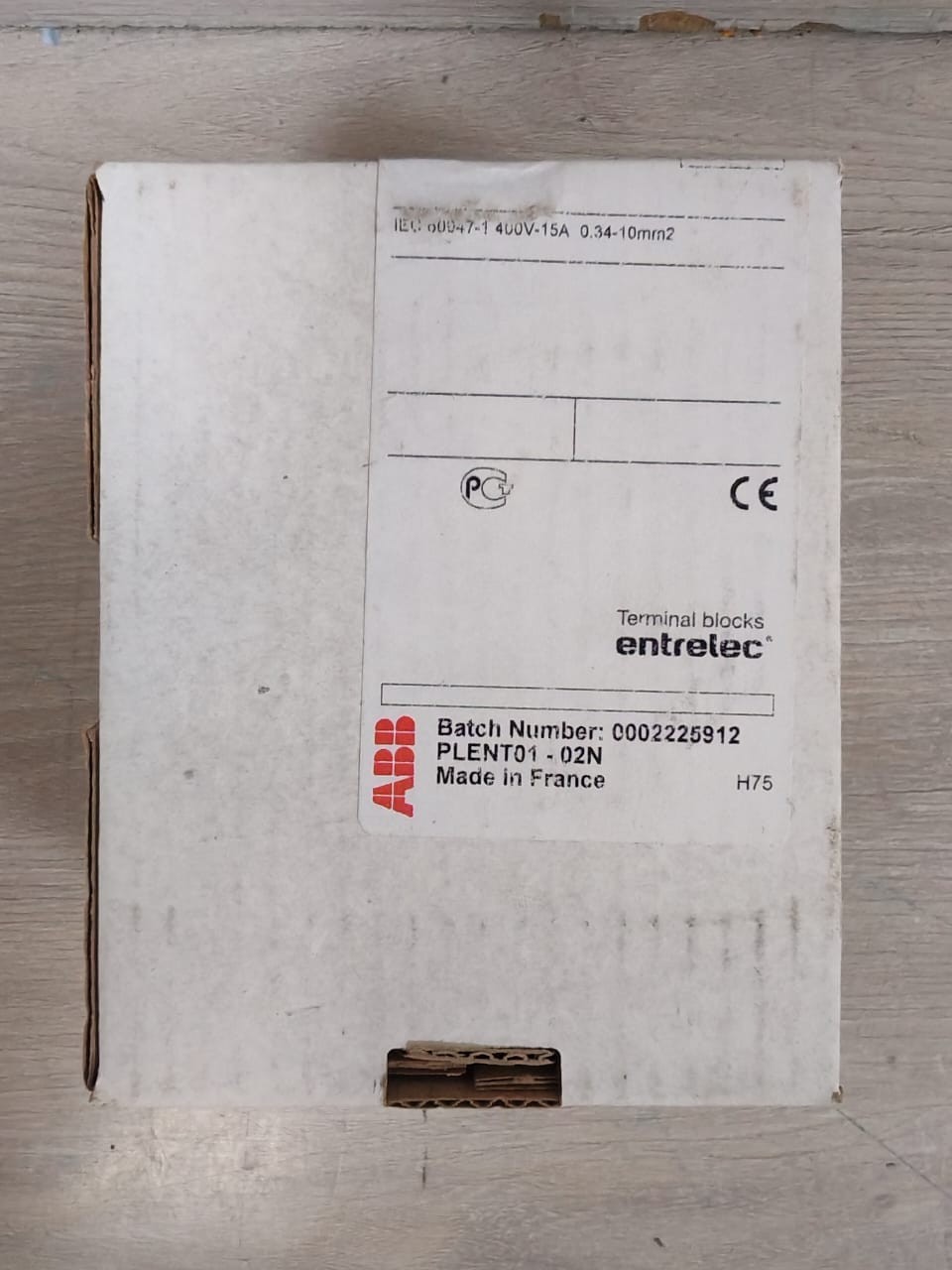 ABB 1SNA166625R2000 ABB 1SNA166625R2000 Terminal Block CC-E-VA-6.6 5