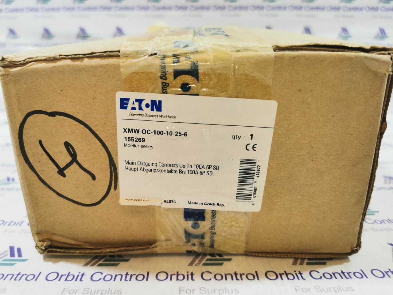 EATON XMW-OC-100-10-25-6 155269 EATON XMW-OC-100-10-25-6 155269 MOELLER SERIES 5
