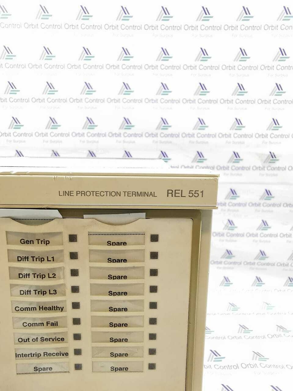 ABB MRK002480-AE ABB REL 551 Line Protection Terminal MRK002480-AE 4