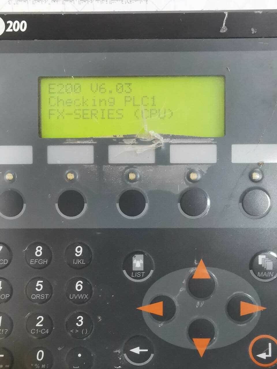 Mitsubishi 02800F Beijer Electronics AB 02800F E200 Operator Panel 5