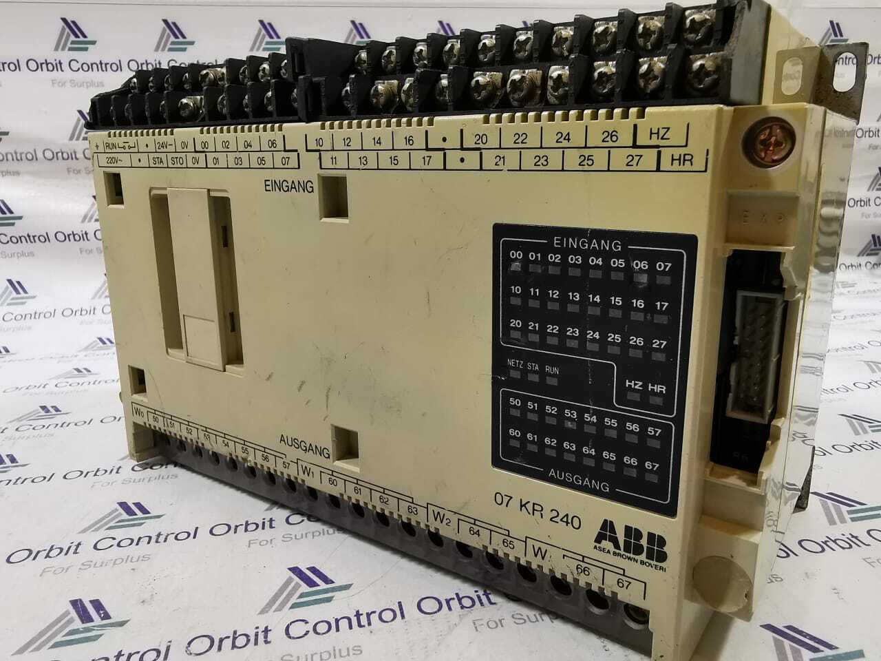 ABB KR-240 ABB 07 KR 240 /GJV3 0724 02 R1 -07 KR 240dR1 CONTROLLER 3