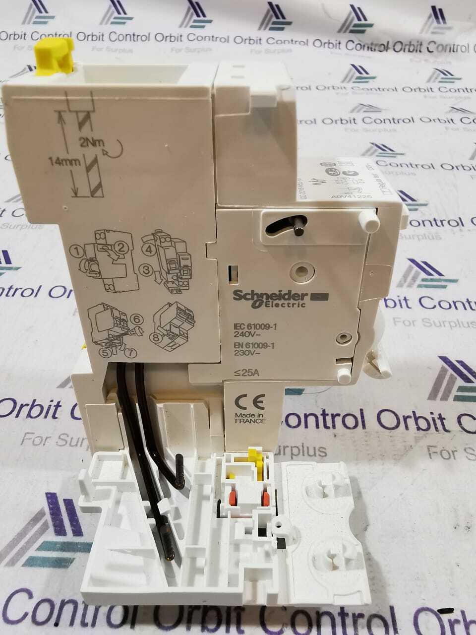 Schneider Electric Acti 9- Vigi iC60 SCHNEIDER A9V41225 / 2P-25A-30mA-AC Acti 9- Vigi iC60 5