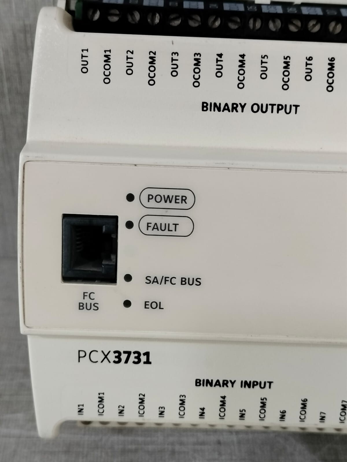 Johnson Controls PCX3731 Johnson Controls PCX3731 / FX-PCX37310 Rev M S/W Ver.6.2 2