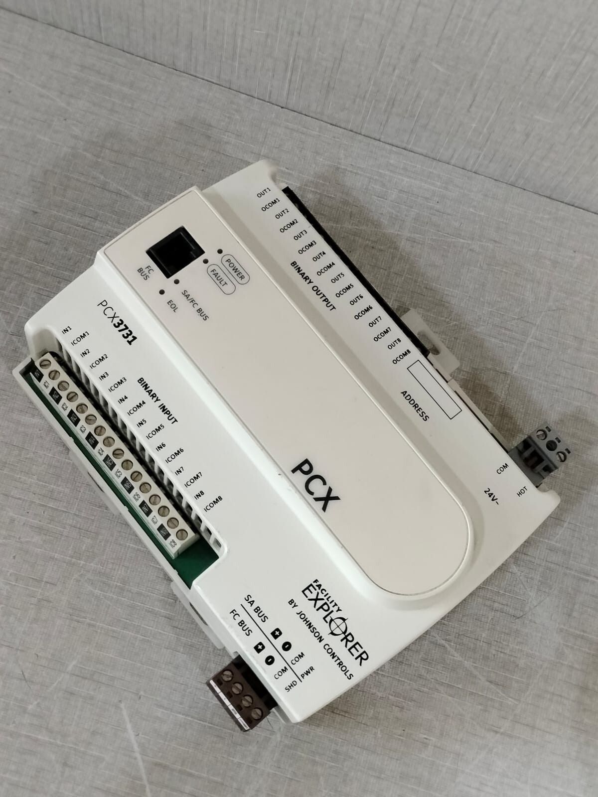 Johnson Controls PCX3731 Johnson Controls PCX3731 / FX-PCX37310 Rev M S/W Ver.6.2 4