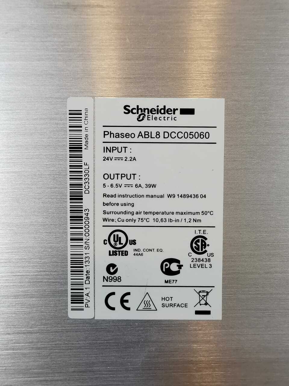 Schneider Electric DCC05060 Schneider Electric ABL8 DCC05060 Module 2