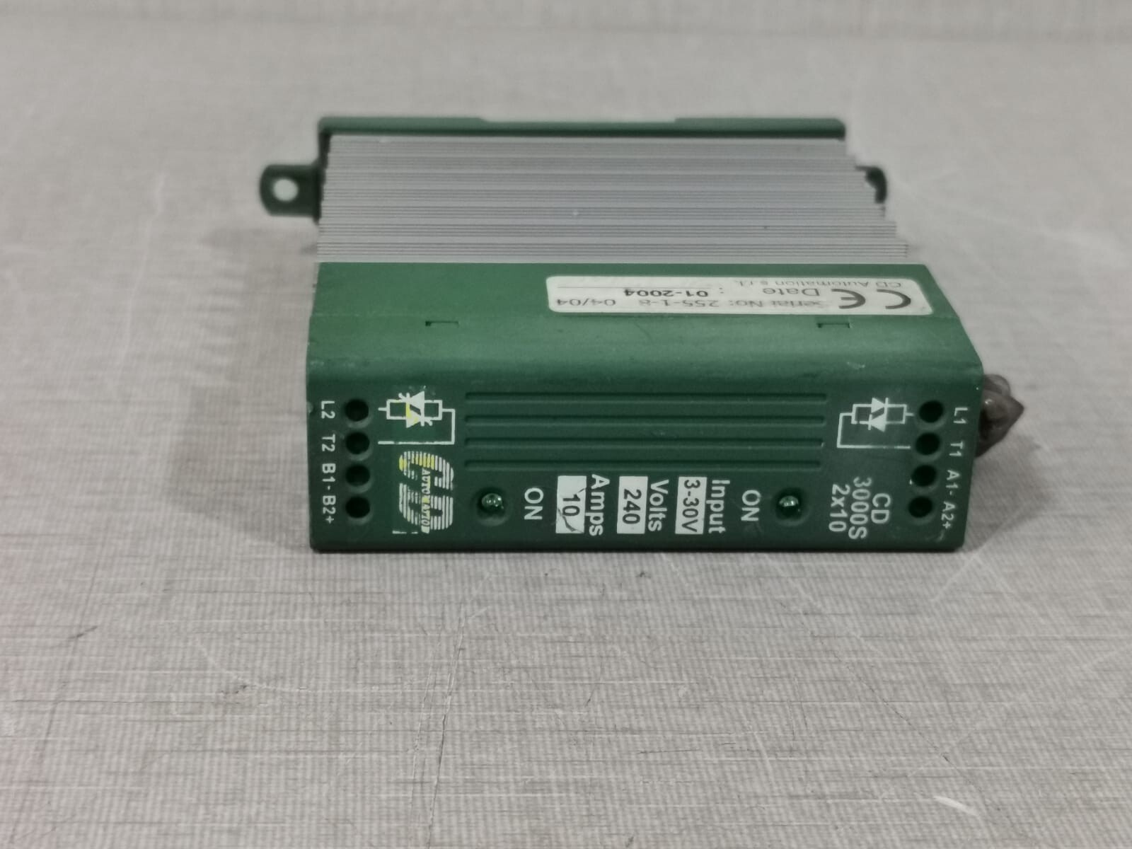 CD AUTOMATION CD3000S CD AUTOMATION CD3000S 2X10 4