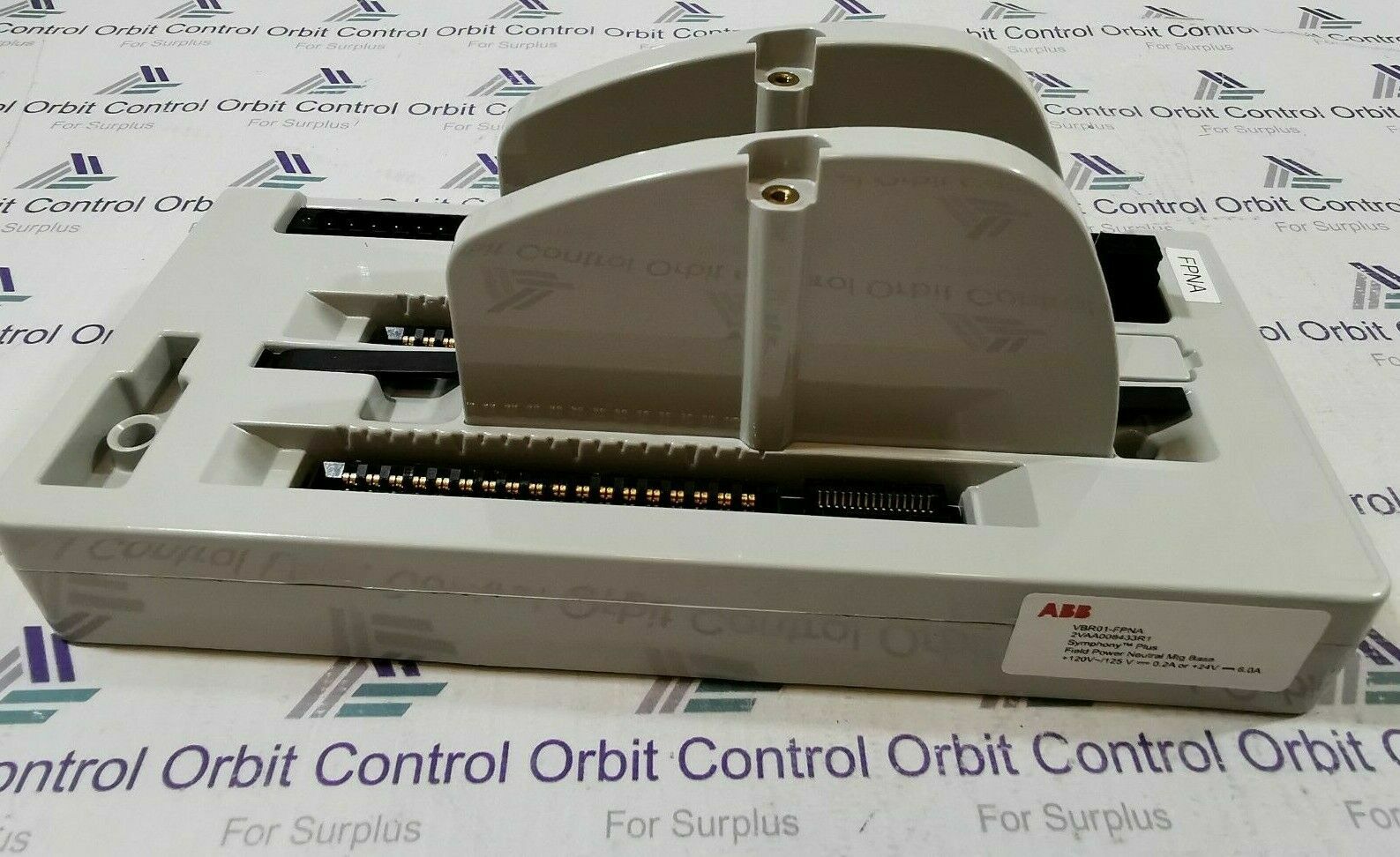 ABB VBS01-FPNA ABB VBS01-FPNA Vertical Base Single Module Rev : D 7