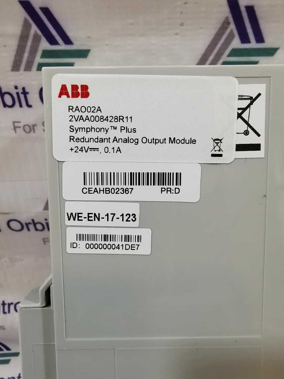 ABB 2VAA008428R11 ABB RAO02A 2VAA008428R11 Symphony Plus 16CH 5