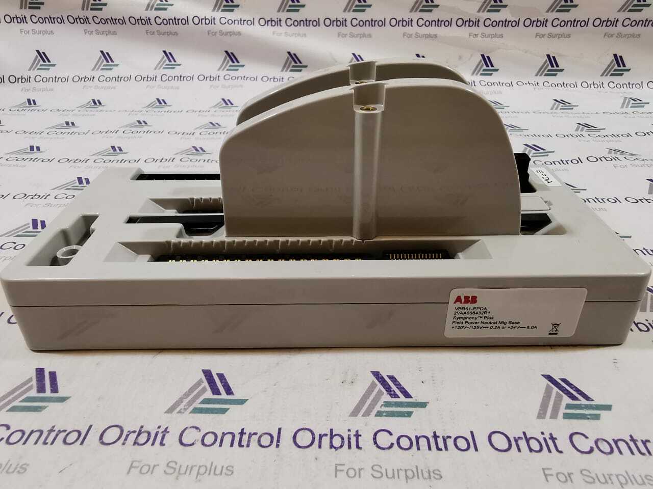 ABB 2VAA008432R11 ABB VBR01-EPDA 2VAA008432R11 Symphony Plus Field Power Neutral Mtg Base PR:D 6