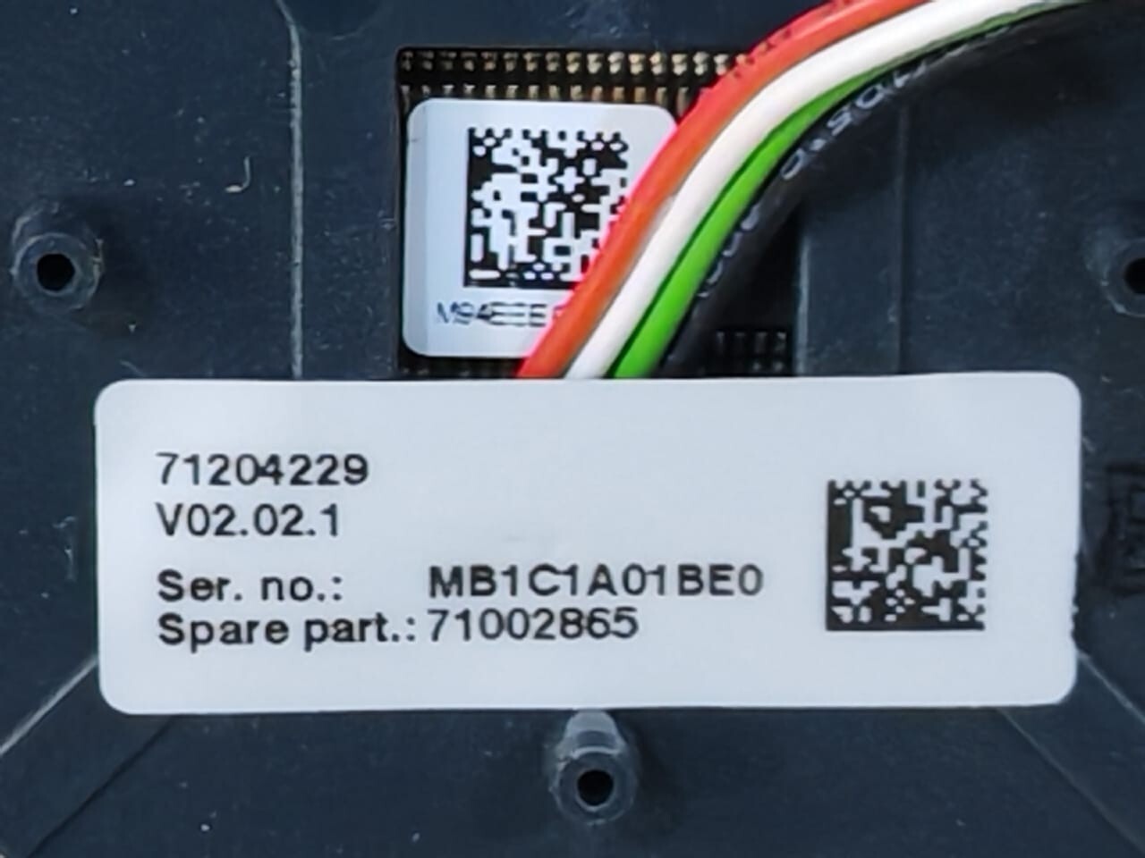 Endress+Hauser V02.02.1 ENDRESS+HAUSER 71002865/71204229 V02.02.1 SPARE PART 3