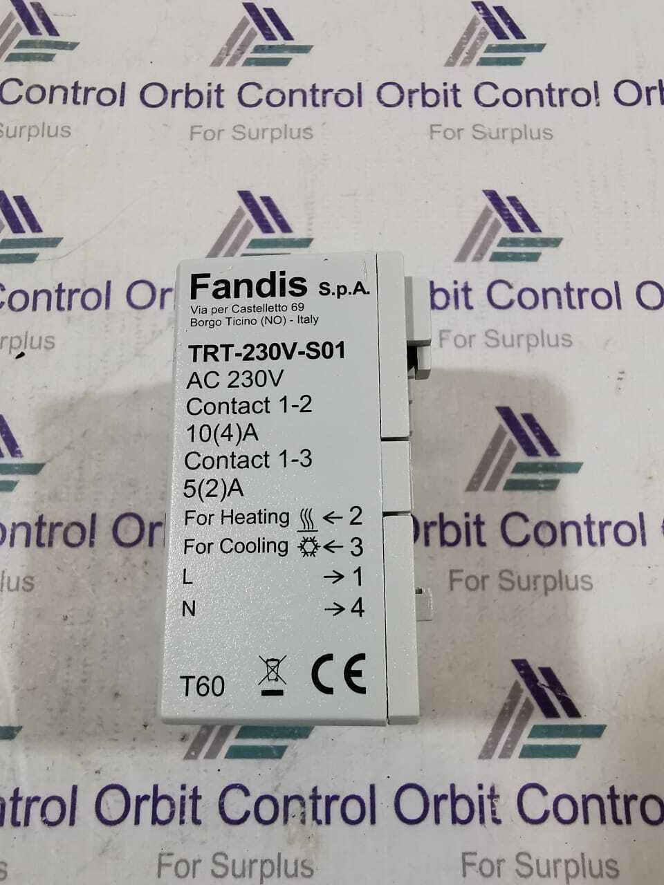 Fandis TRT-230V-S01 Change Over Thermostat