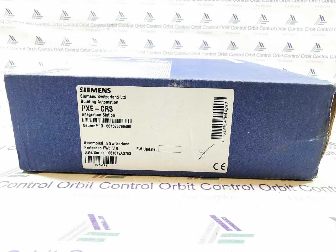 Siemens PXE-CRS SIEMENS PXE-CRS Building Automation 6