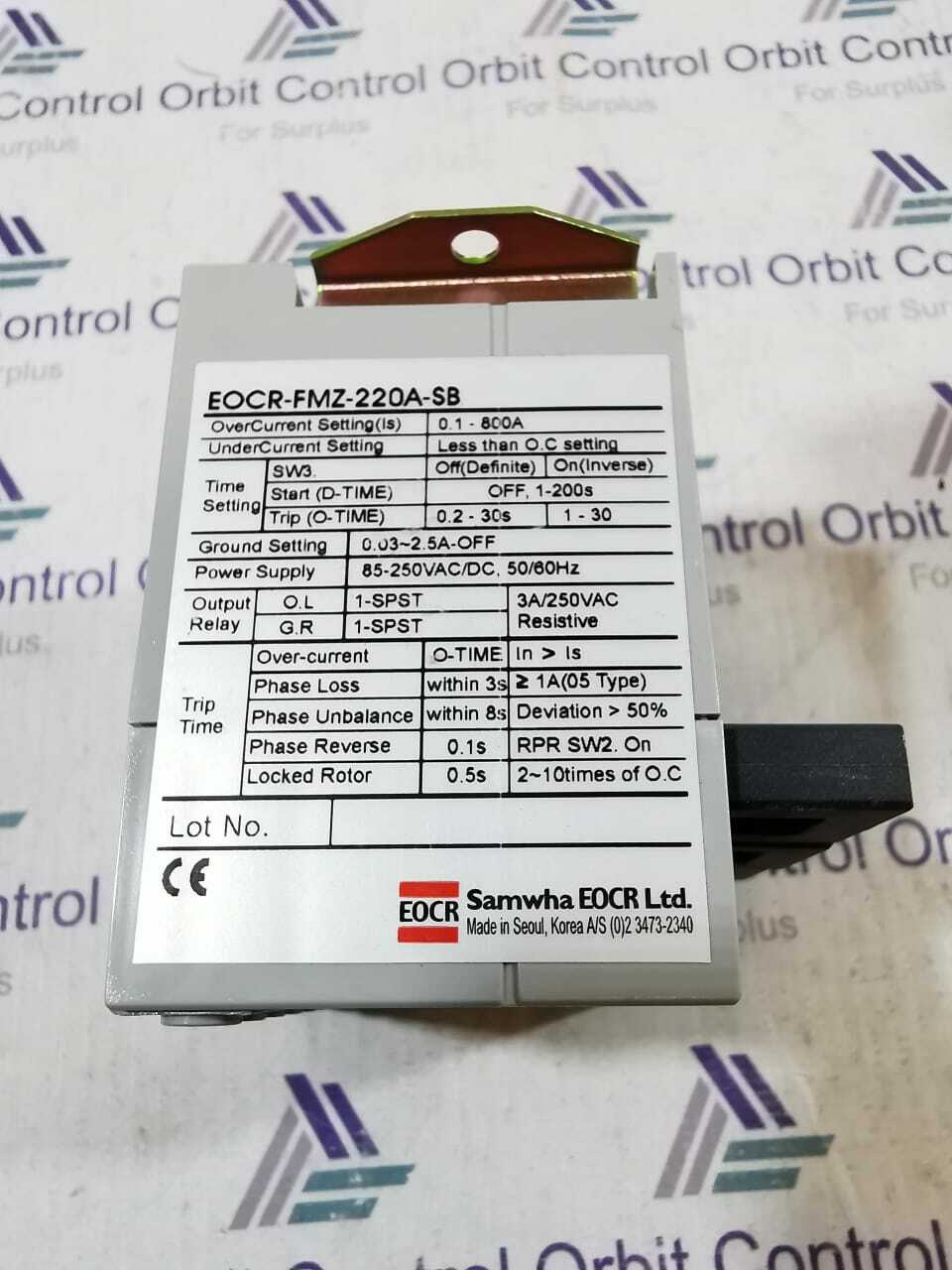 EOCR FMZ-220A-SB EOCR-FMZ - EOCR-FMZ-220A-SB Converter - WITHOUT ORIGINAL BOX 5