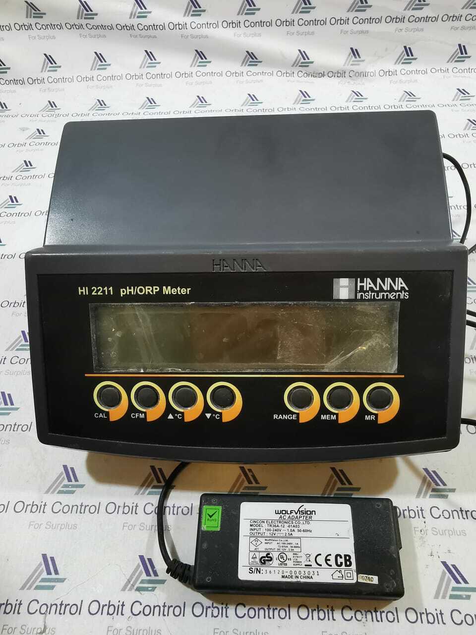 HANNA HI-2211 HANNA instruments HI 2211 pH/ORP Meter 8
