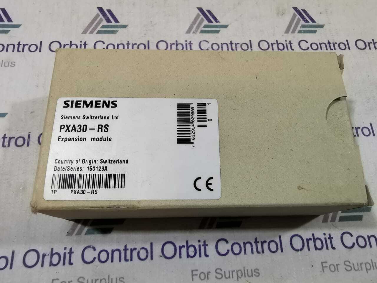 SIEMENS PXA30-RS Expansion Module