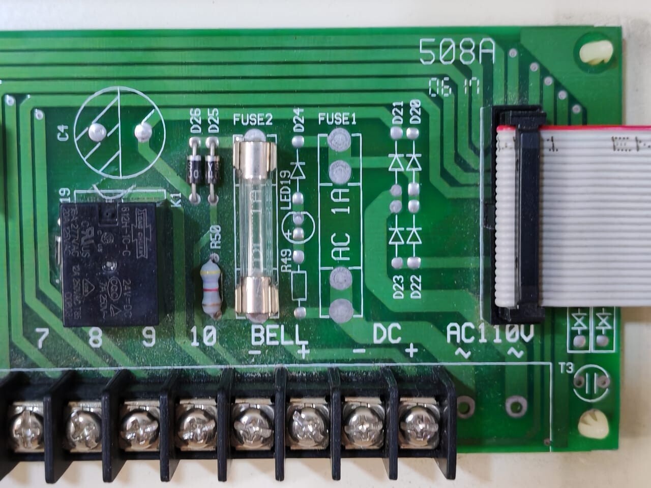 Annunciator FIRE-ALARM-CONTROL-PANEL Annunciator Fire Alarm Control Panel QC: AO3 5