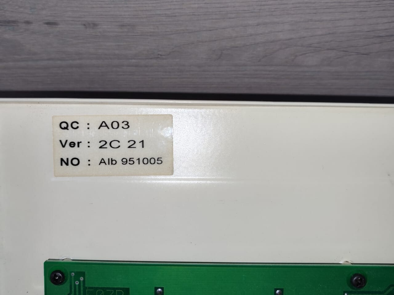 Annunciator FIRE-ALARM-CONTROL-PANEL Annunciator Fire Alarm Control Panel QC: AO3 7