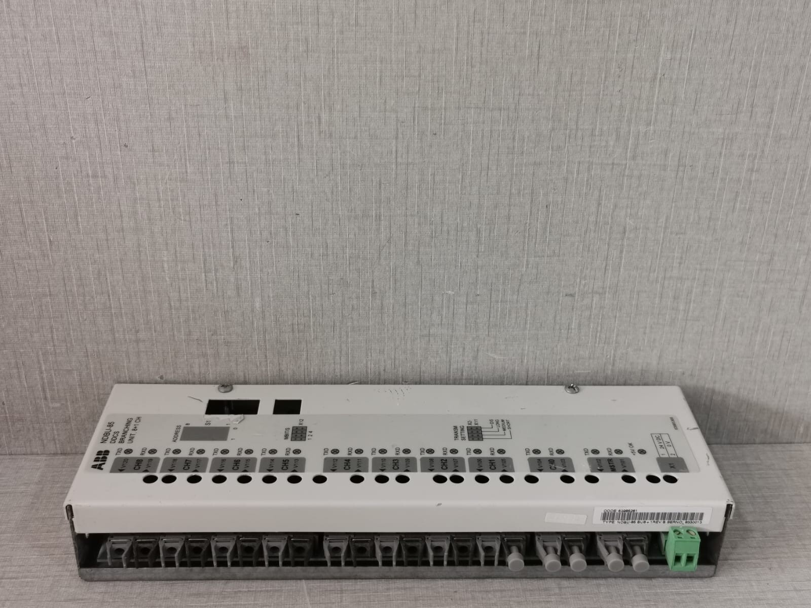 ABB NDBU-85 DDCS ABB NDBU-85 DDCS BRANCHING UNIT 8+1 CH 6