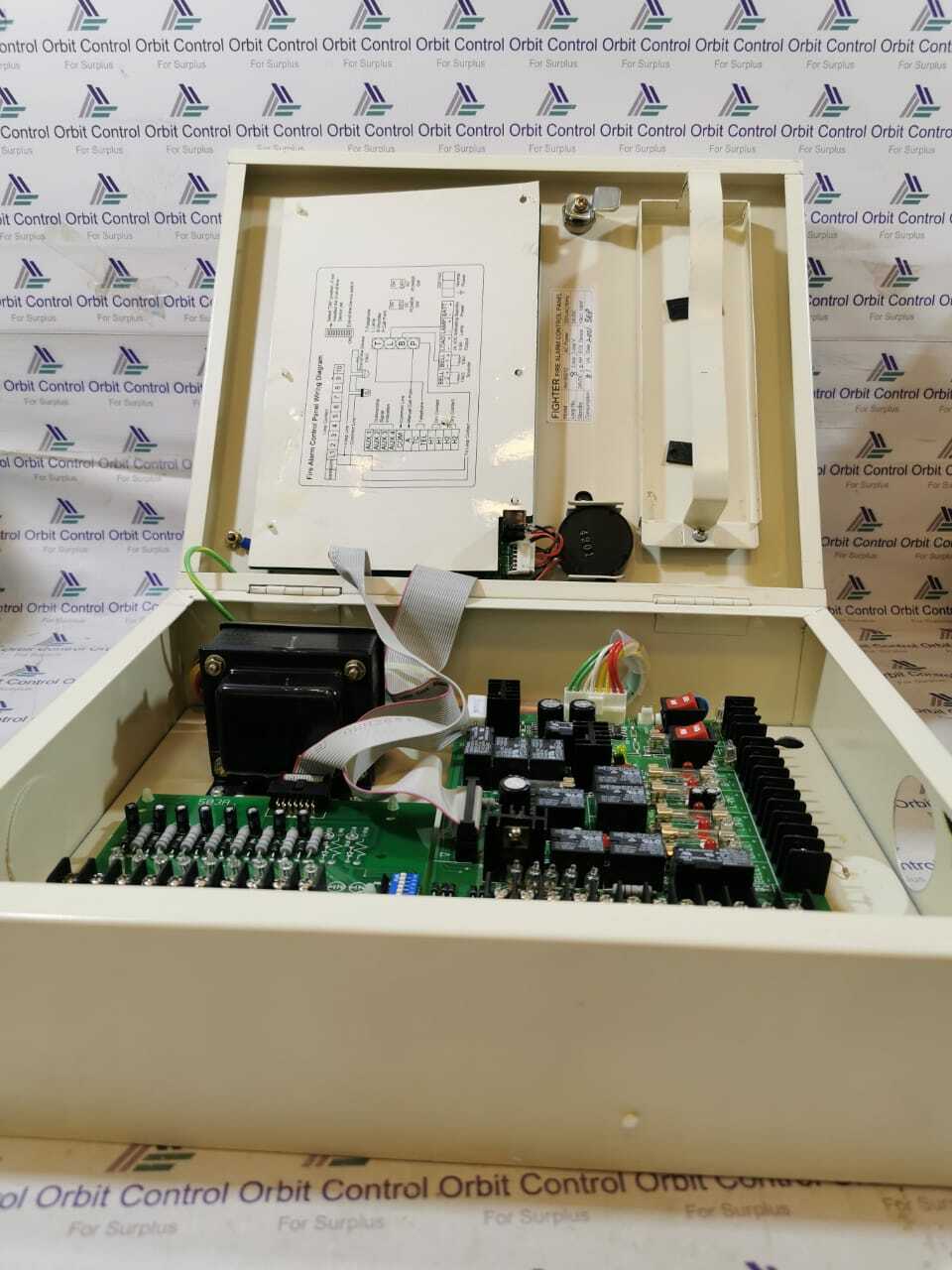 FIGHTER AH-00212 FIGHTER FIRE ALARM CONTROL PANEL AH-00212- WITH OLD 2