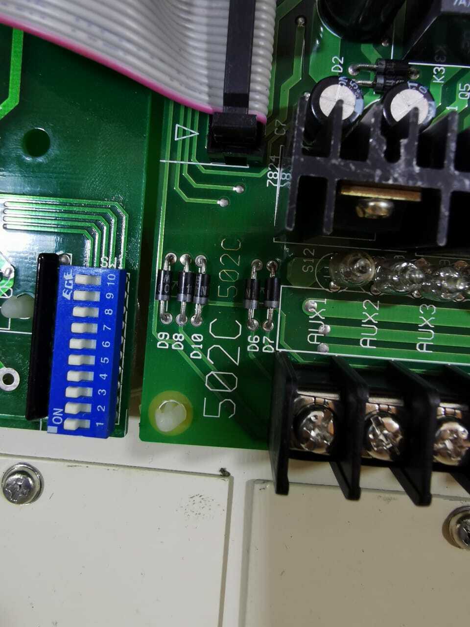 FIGHTER AH-00212 FIGHTER FIRE ALARM CONTROL PANEL AH-00212- WITH OLD 7