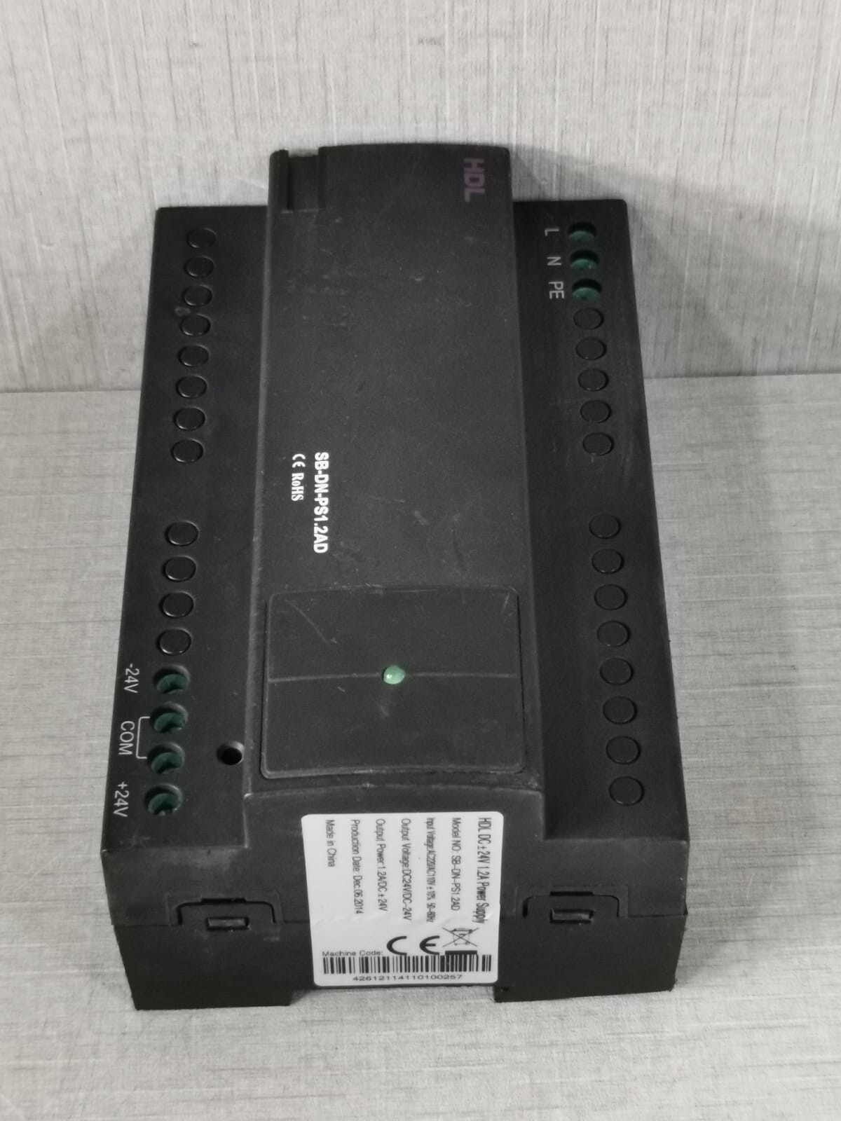 HDL SB-DN-PS1.2AD HDL SB-DN-PS1.2AD DC 24V, 1.2A Power Supply 7