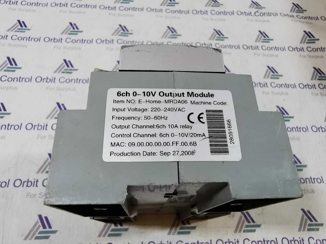 HDL E-HOME-MRDA06 HDL 6cH 0-10V Output Module E-Home-MRDA06 2