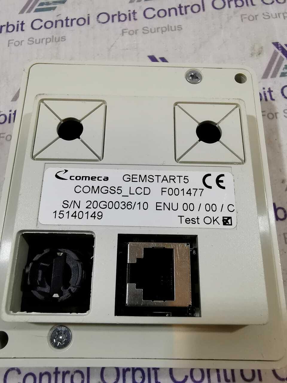 COMECA GEMSTART 5 COMECA GEMSTART 5 COMGS5_LCD F001477 2