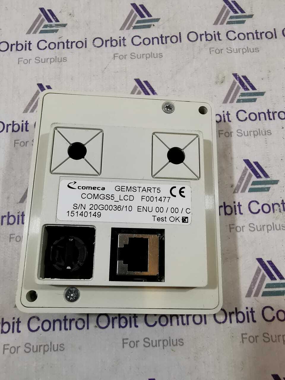 COMECA GEMSTART 5 COMECA GEMSTART 5 COMGS5_LCD F001477 3