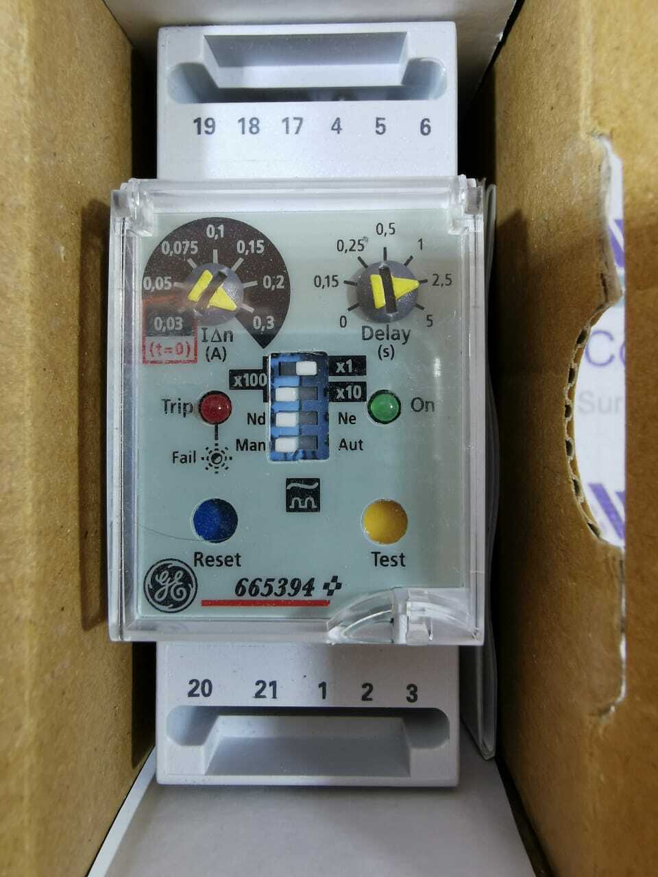 GE 665394 GE 665394 GRDT + TOP Differential relay 5