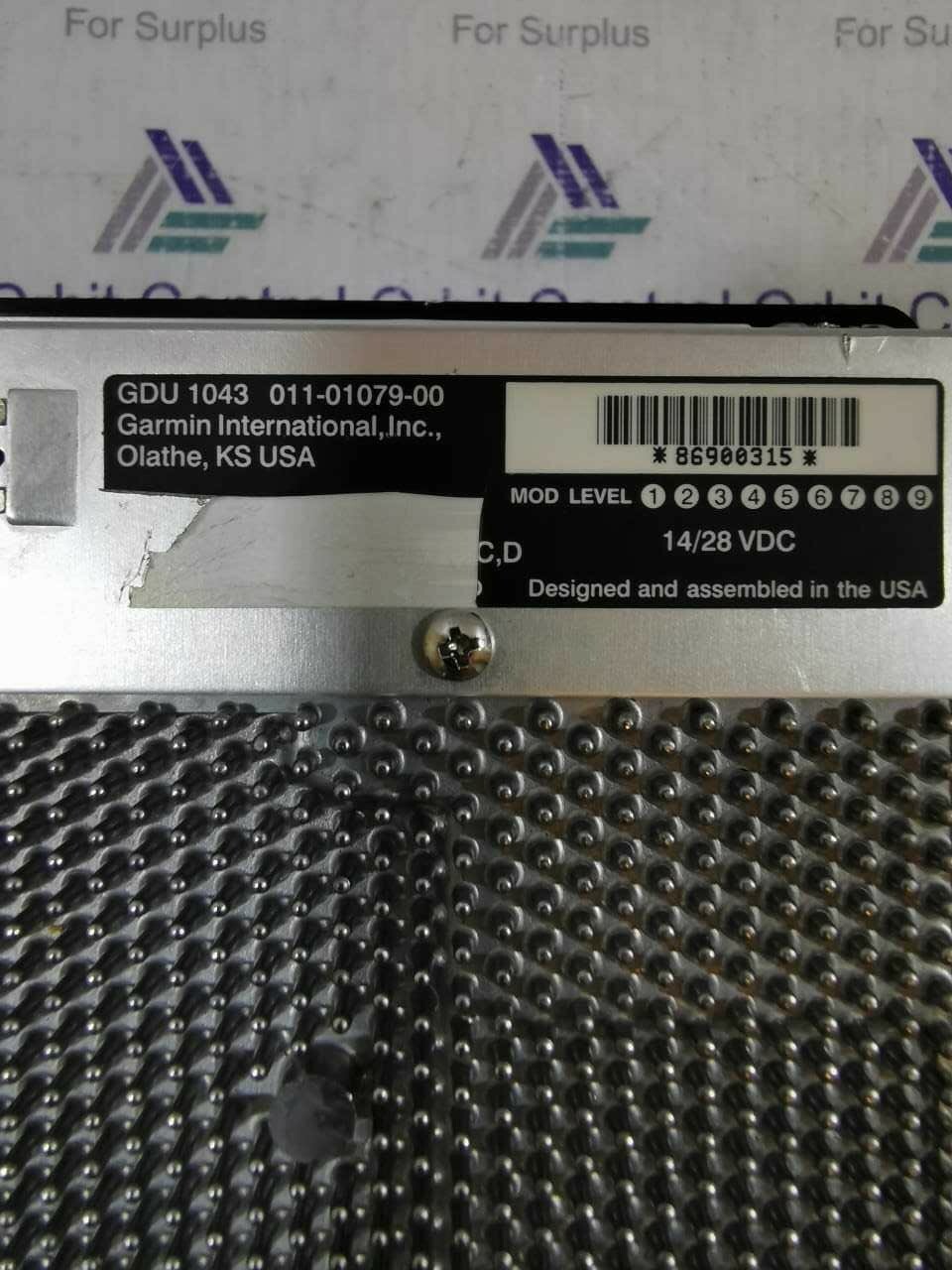 GARMIN GDU 1043 / 011-01079-00 GARMIN GDU 1043 011-01079-00 / GDU 1043 7