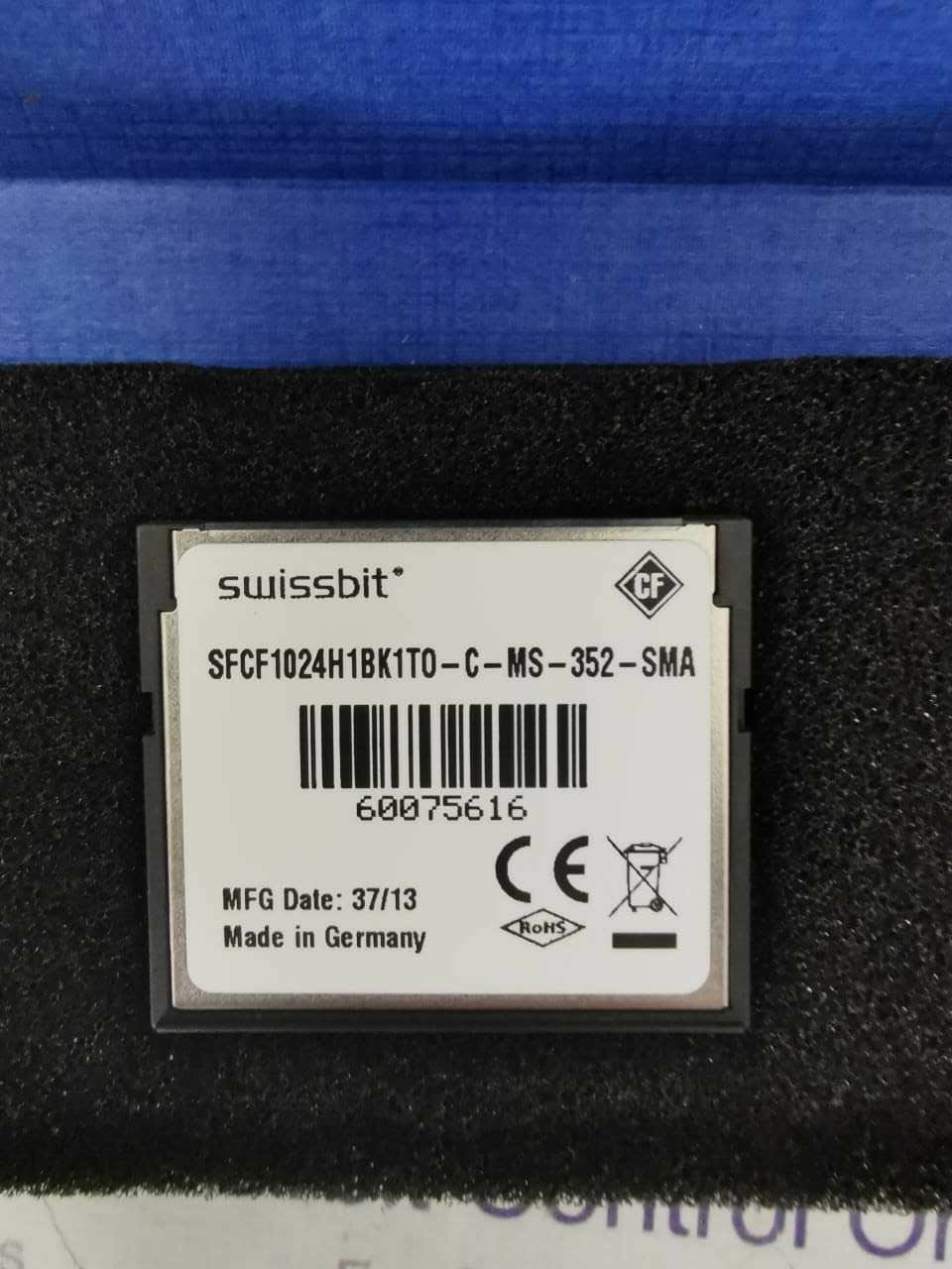 SWISSBIT 1GB SFCF1024H1BK1TO-C-MS-352-SMA FLASH CARD AASTRA LZYBS 203 13 R5J