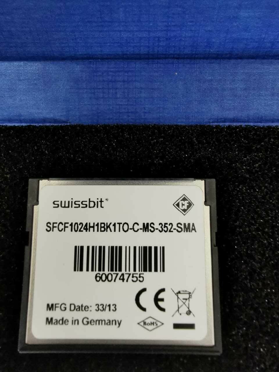 SWISSBIT LZYBS-203-33 SWISSBIT 1GB SFCF1024H1BK1TO-C-MS-352-SMA FLASH CARD AASTRA LZYBS 203 33 R2A 4