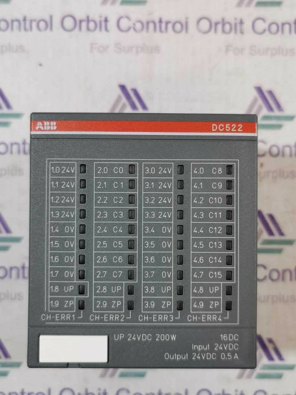 ABB 1SAP240600R0001 / DC522 D3 DIGITAL OUTPUT / INPUT MODULE