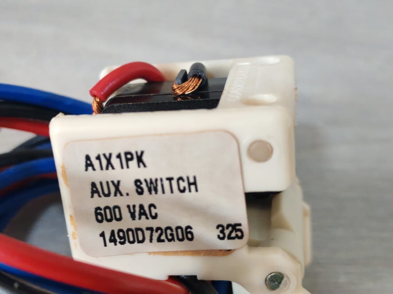 Eaton FAU1-A1X1PK EATON FAU1 A1X1PK AUX. CUTLLER-HAMMER SER.C TYPE F-BREAKER 1490D72G06 3