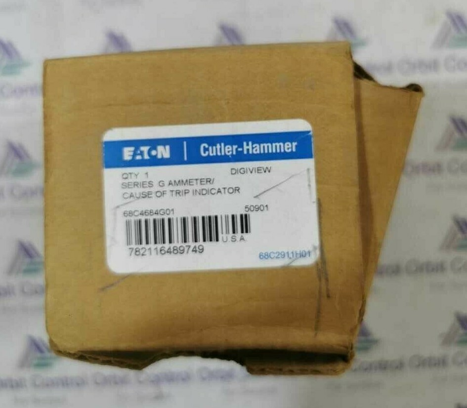 EATON/CUTLER HAMMER 68C2911H01 EATON/CUTLER HAMMER DIGIVIEW SER.G AMMETER/ CAUSE OF TRIP INDICATOR 68C2911H01 4