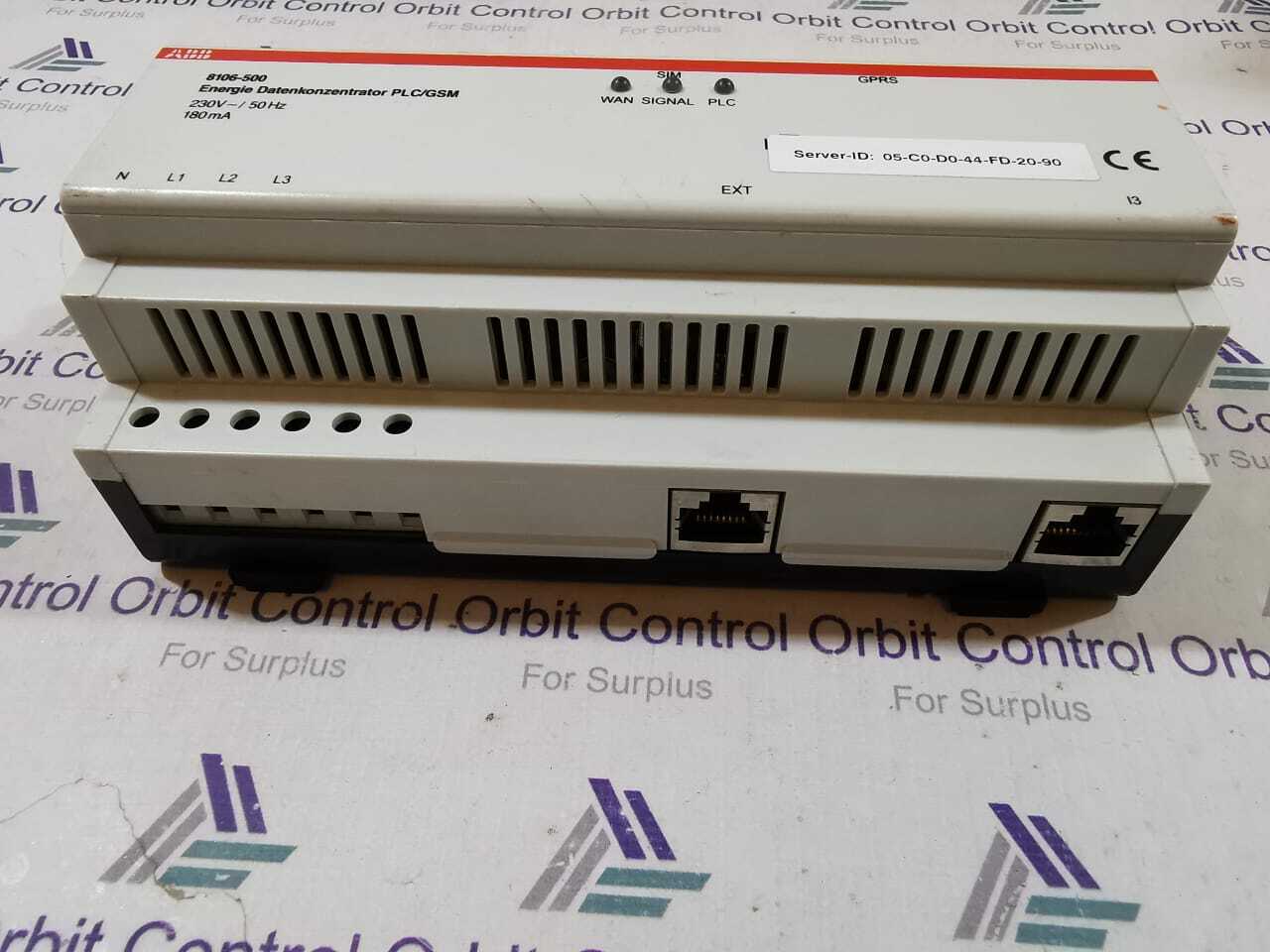 ABB 8106-500 DC-MUC ABB 8106-500 PLC MODULE 2
